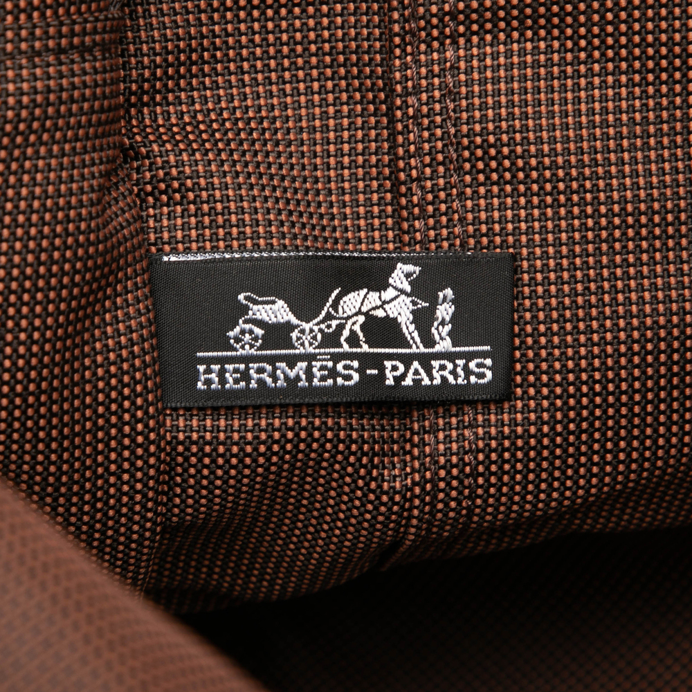 Pre-Loved Hermes Canvas Herline Backpack MM - Picture 5 of 6